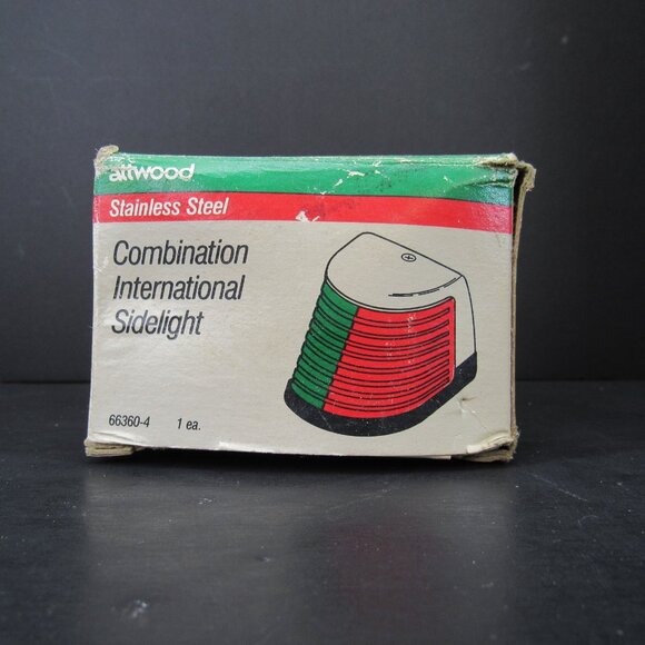 Vintage Attwood Stainless Steel Combination International Sidelight 66360-4 - Picture 3 of 10